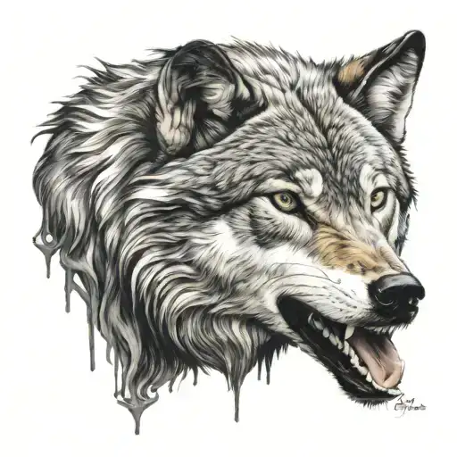 abstract tattoo example